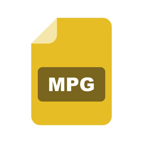 MPG Vector pictogram