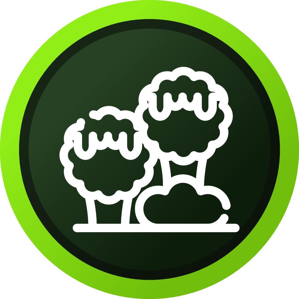 bomen creatief icoon ontwerp vector