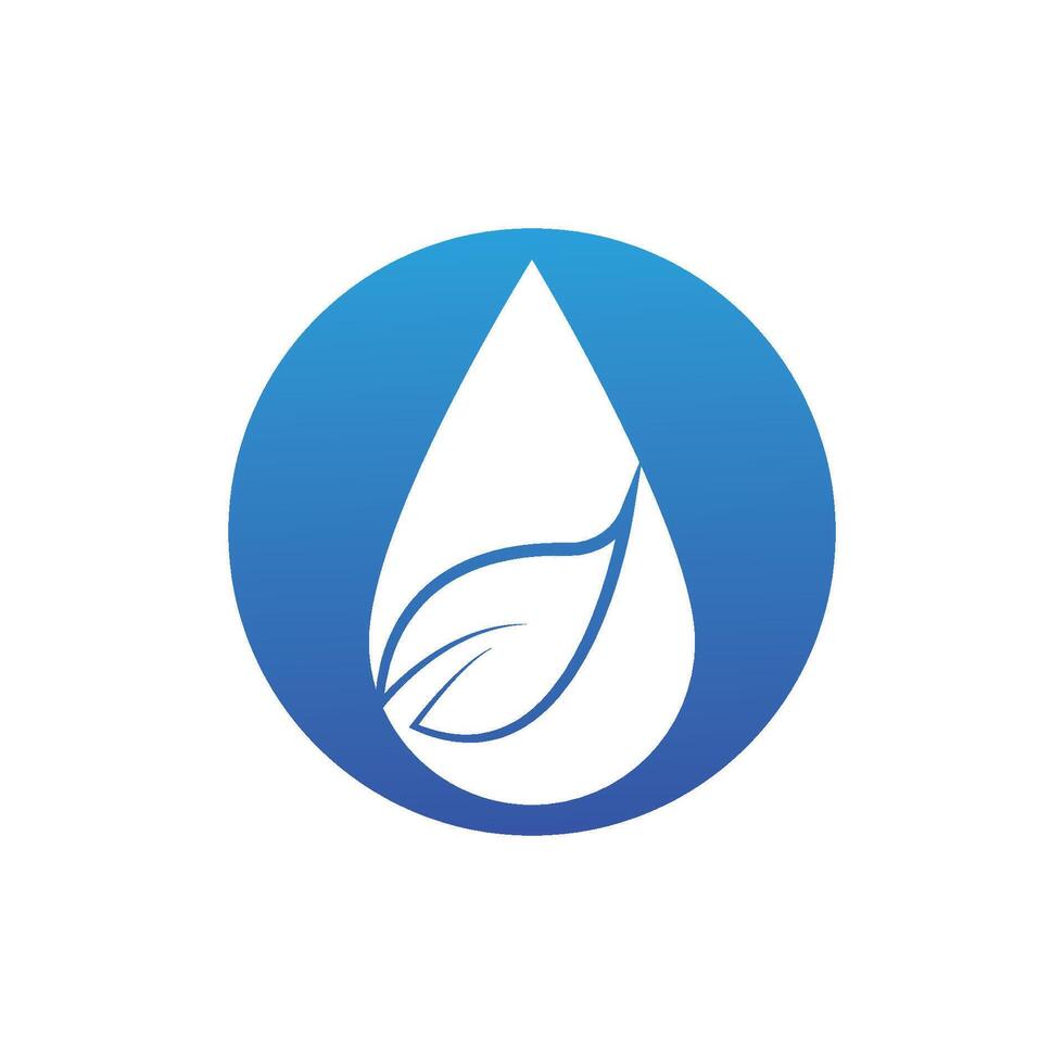 waterdruppel logo sjabloon vector