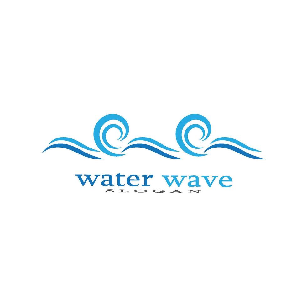 watergolf logo sjabloon vector