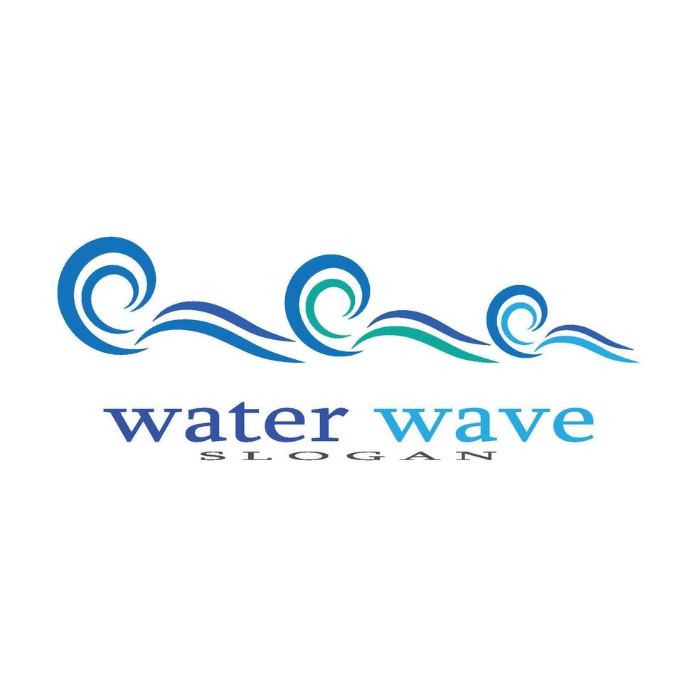 watergolf logo sjabloon vector