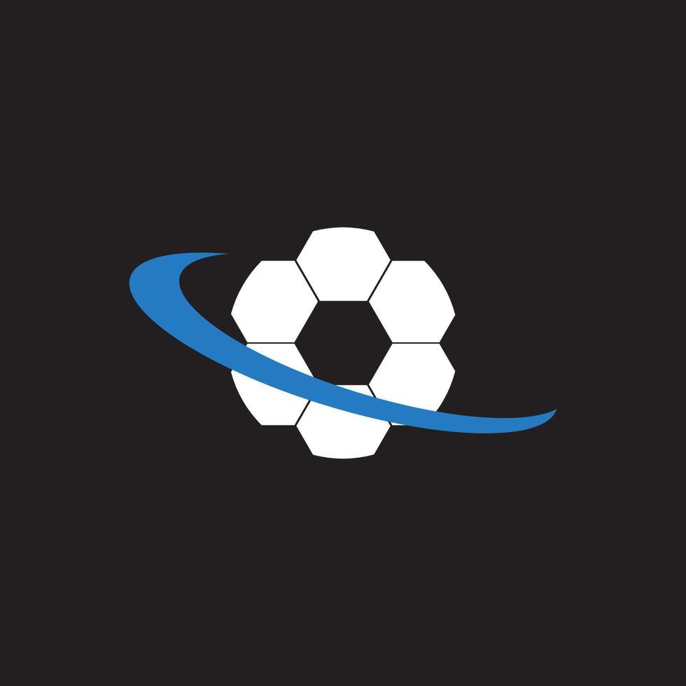 Amerikaans voetbal en voetbal logo vector