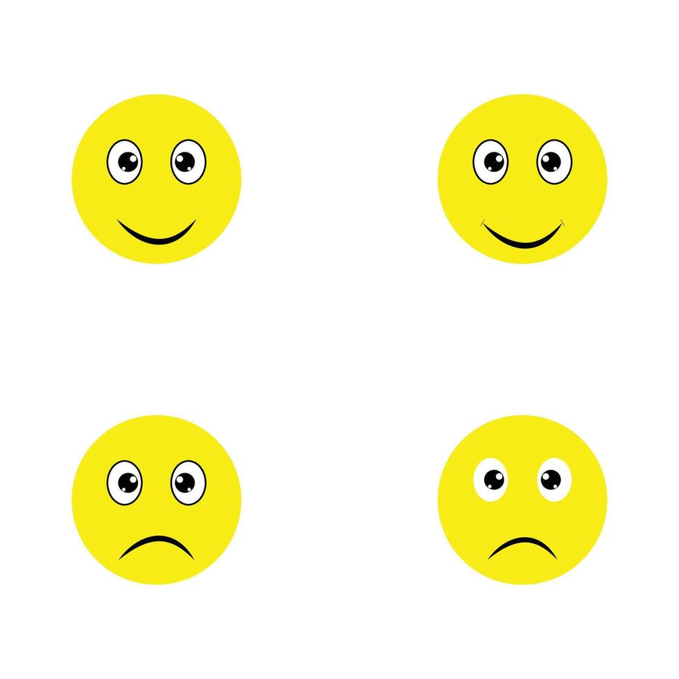 emoticon logo vector