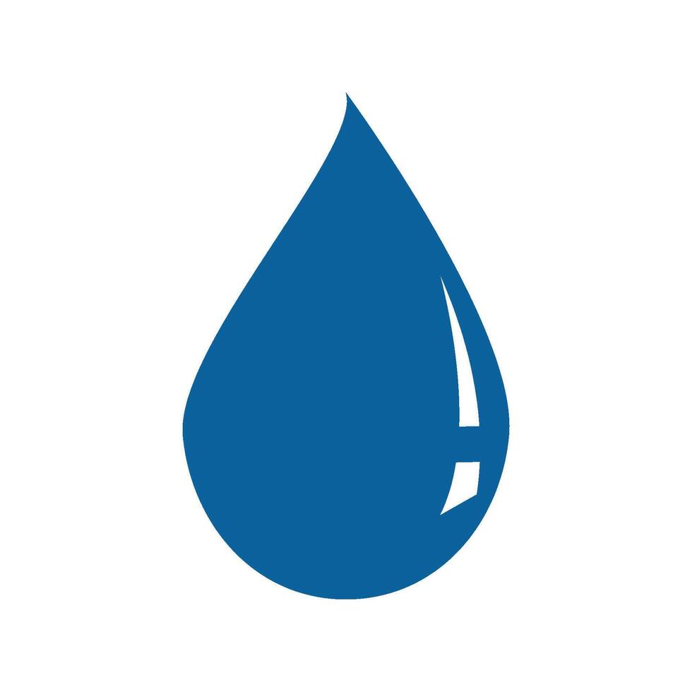 waterdruppel logo sjabloon vector