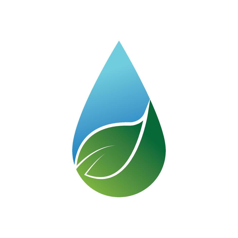 waterdruppel logo sjabloon vector