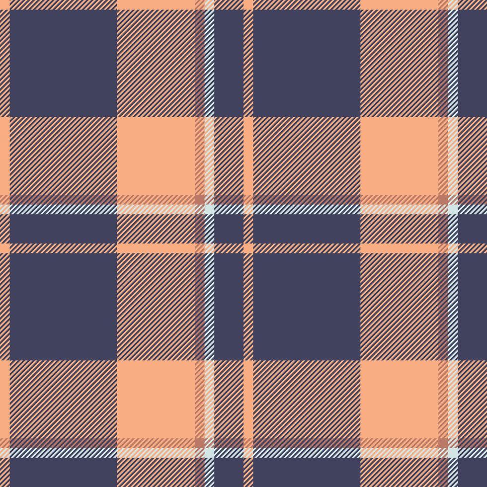 plaid naadloos patroon in blauw. controleren kleding stof textuur. vector textiel afdrukken.