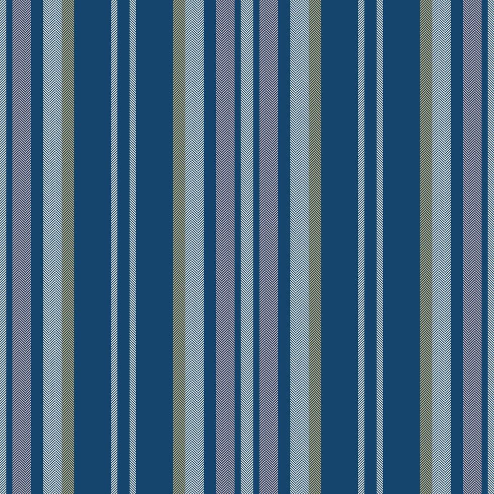 verticaal lijnen streep patroon in blauw. vector strepen achtergrond kleding stof textuur. meetkundig gestreept lijn naadloos abstract ontwerp.