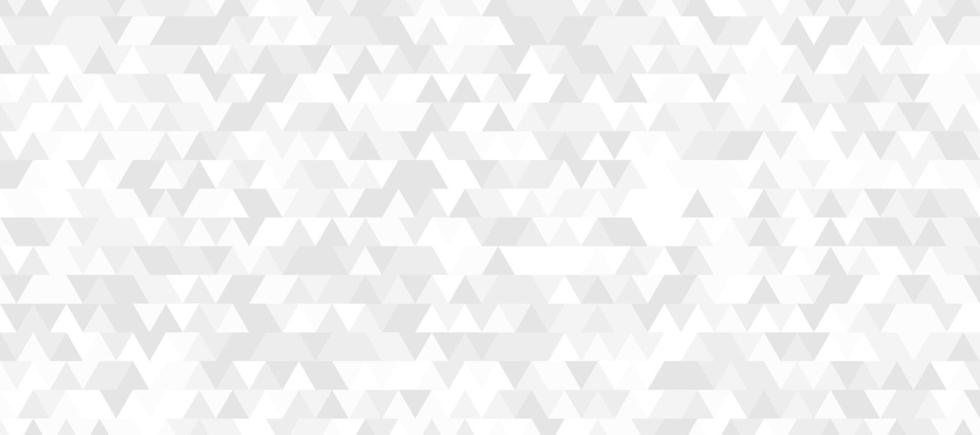 grijs wit driehoek meetkundig patroon achtergrond vector