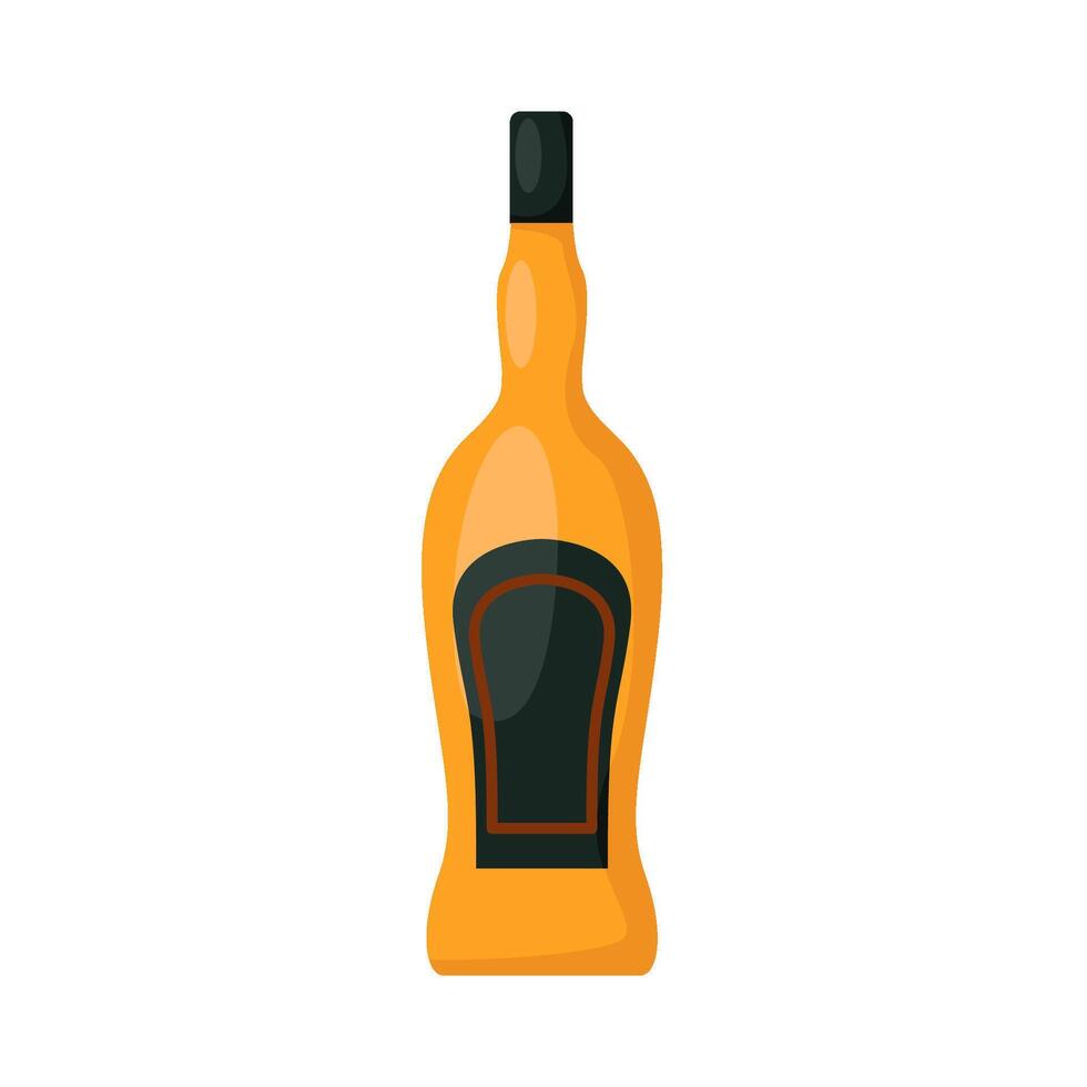 fles alcohol illustratie vector