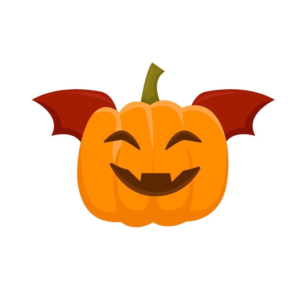 pompoen halloween knuppel illustratie vector