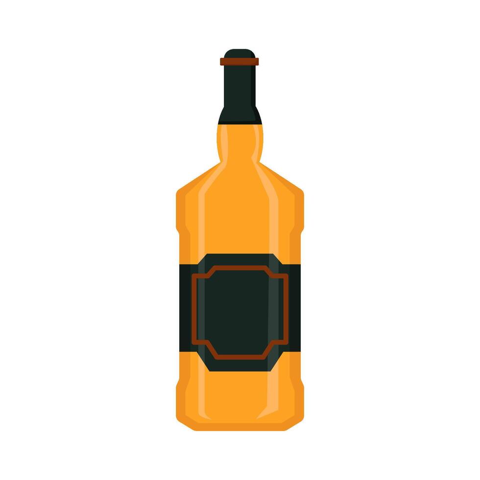 fles alcohol drinken illustratie vector