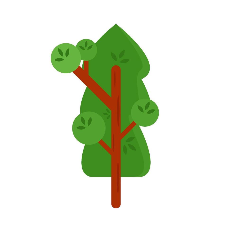 boom groen natuur illustratie vector