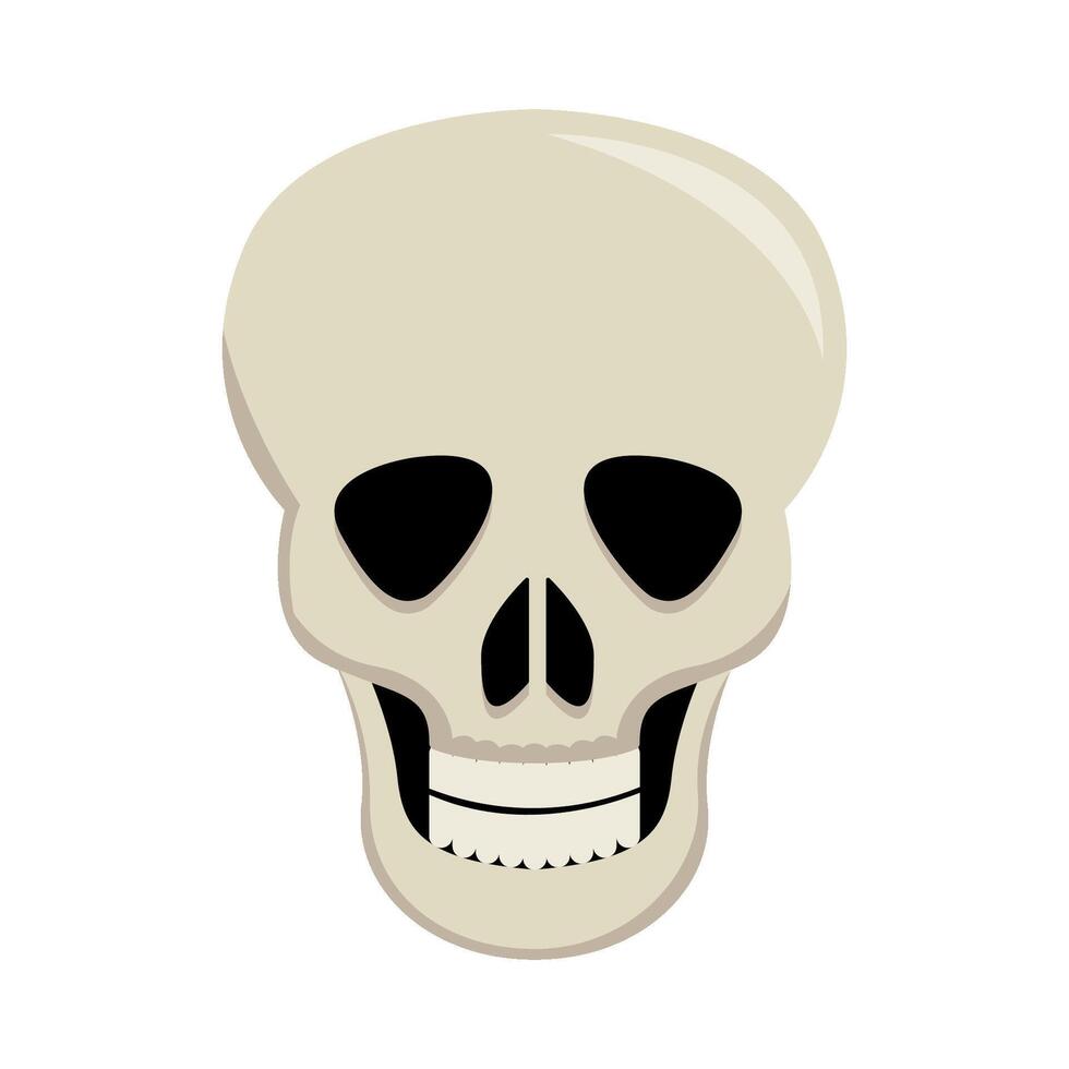 schedel Gevaar illustratie vector