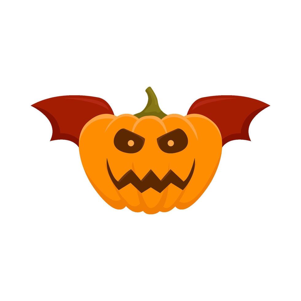 pompoen halloween knuppel illustratie vector