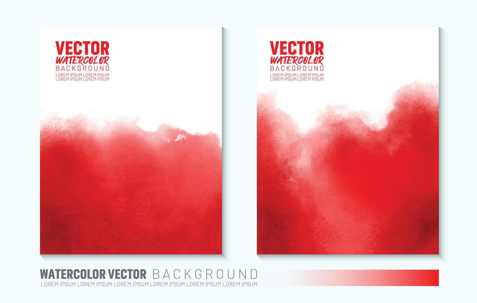 abstract rood waterverf achtergrond voor Valentijnsdag dag. voor kaarten, flyers, affiches, spandoeken, en Hoes ontwerp vector