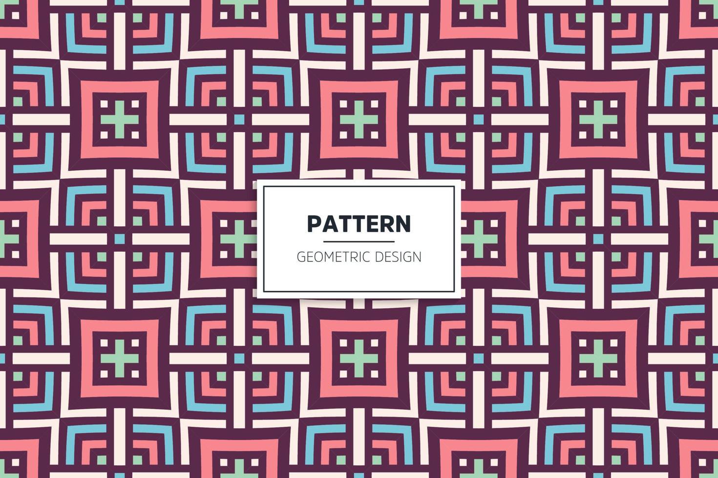 kleurrijk naadloos patroon etnisch ontwerp vector