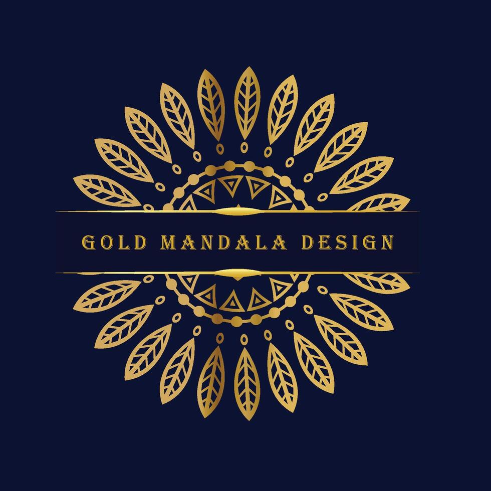 vector luxe sier- mandala ontwerp achtergrond