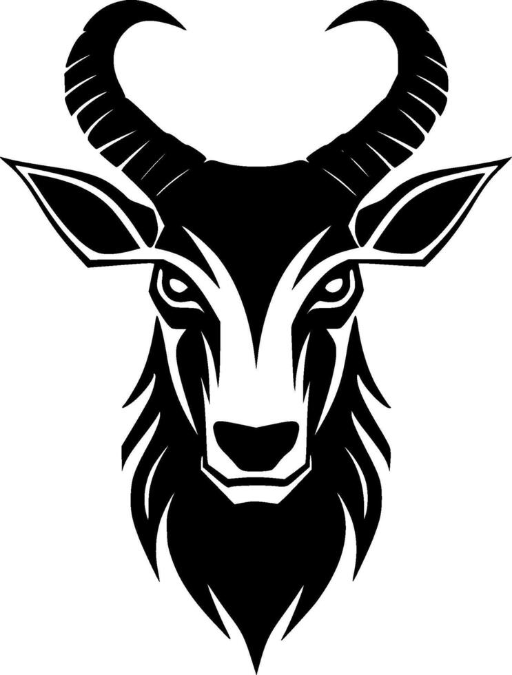 geit - hoog kwaliteit vector logo - vector illustratie ideaal voor t-shirt grafisch