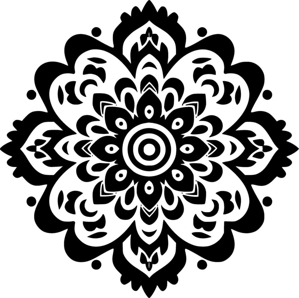 mandala - hoog kwaliteit vector logo - vector illustratie ideaal voor t-shirt grafisch