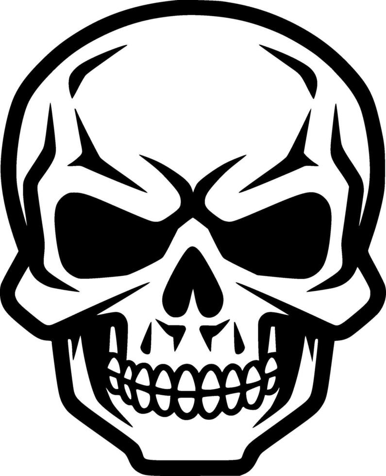 schedel - hoog kwaliteit vector logo - vector illustratie ideaal voor t-shirt grafisch