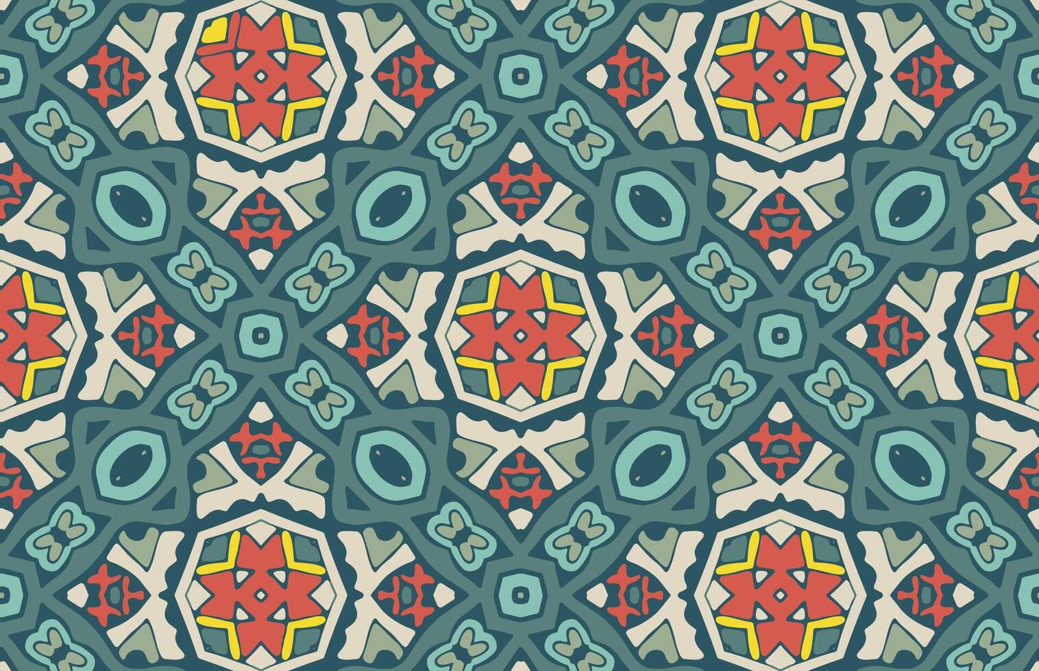 abstract tribal kleding stof ontwerp patroon vector