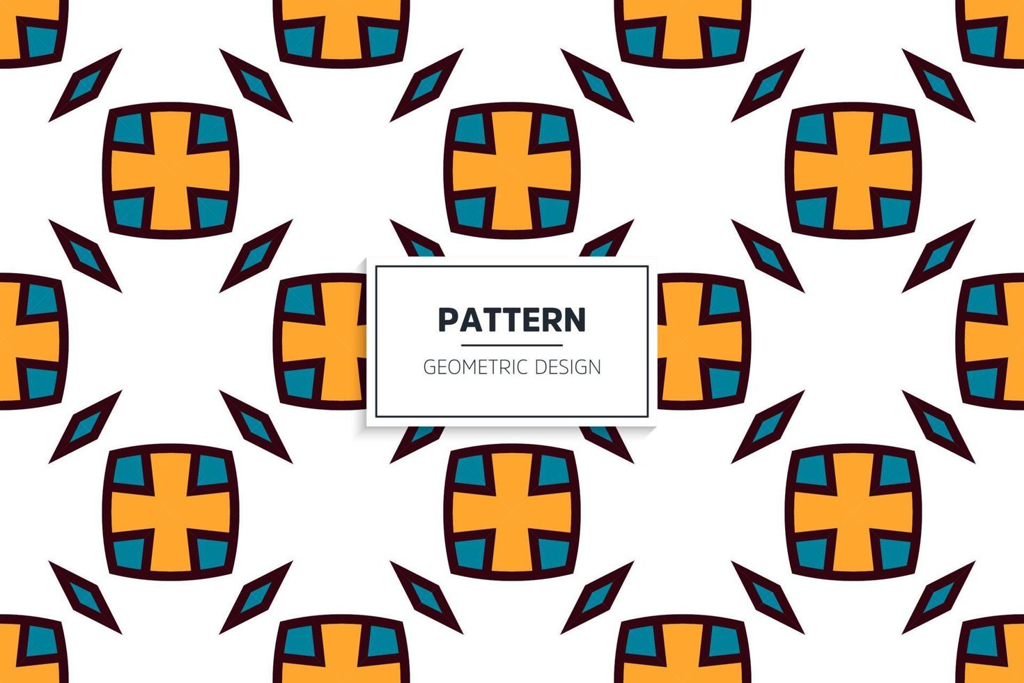 naadloos patroon met kleurrijke elementen vector