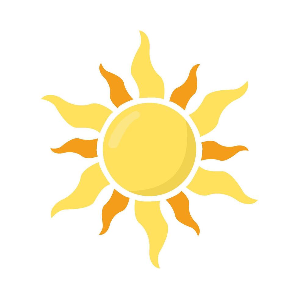 zon zomer illustratie vector