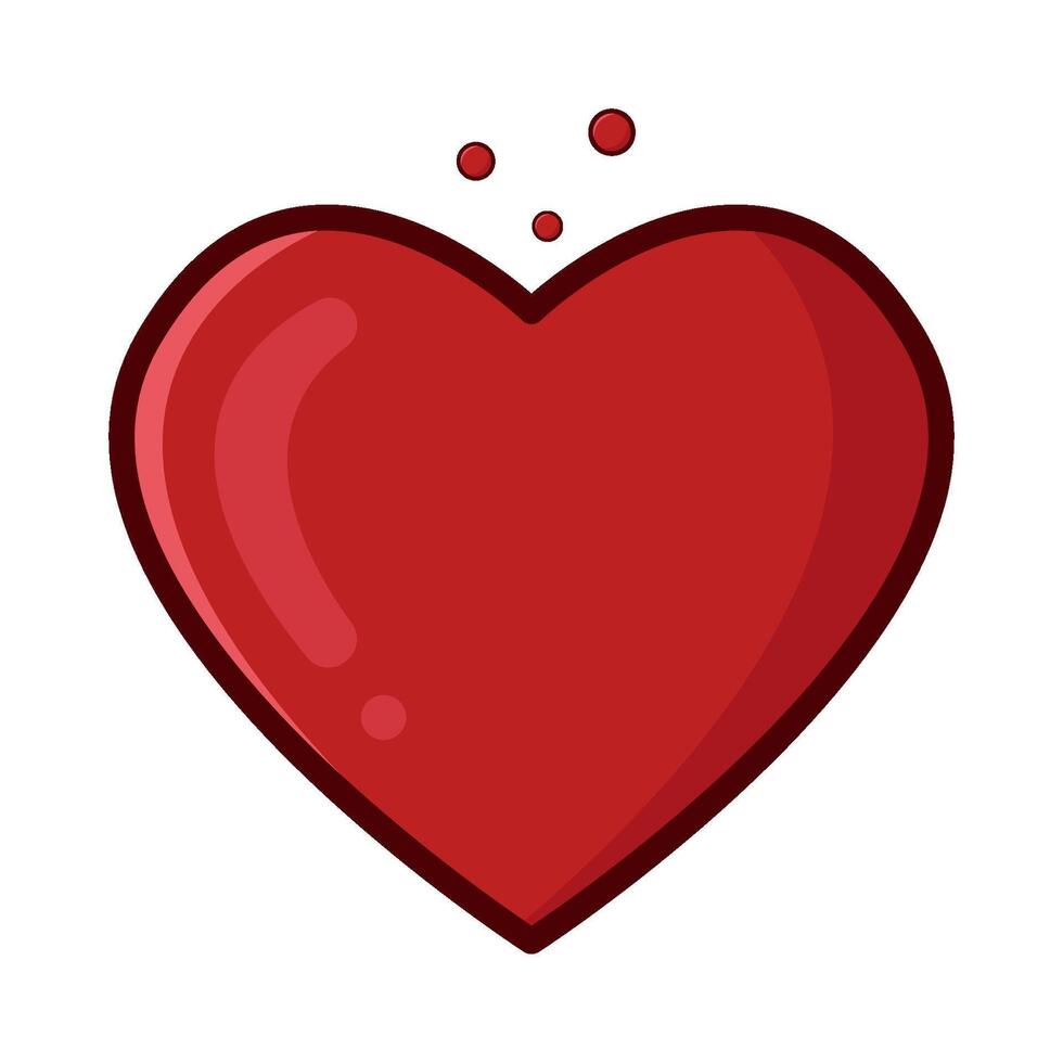 rood liefde illustratie vector