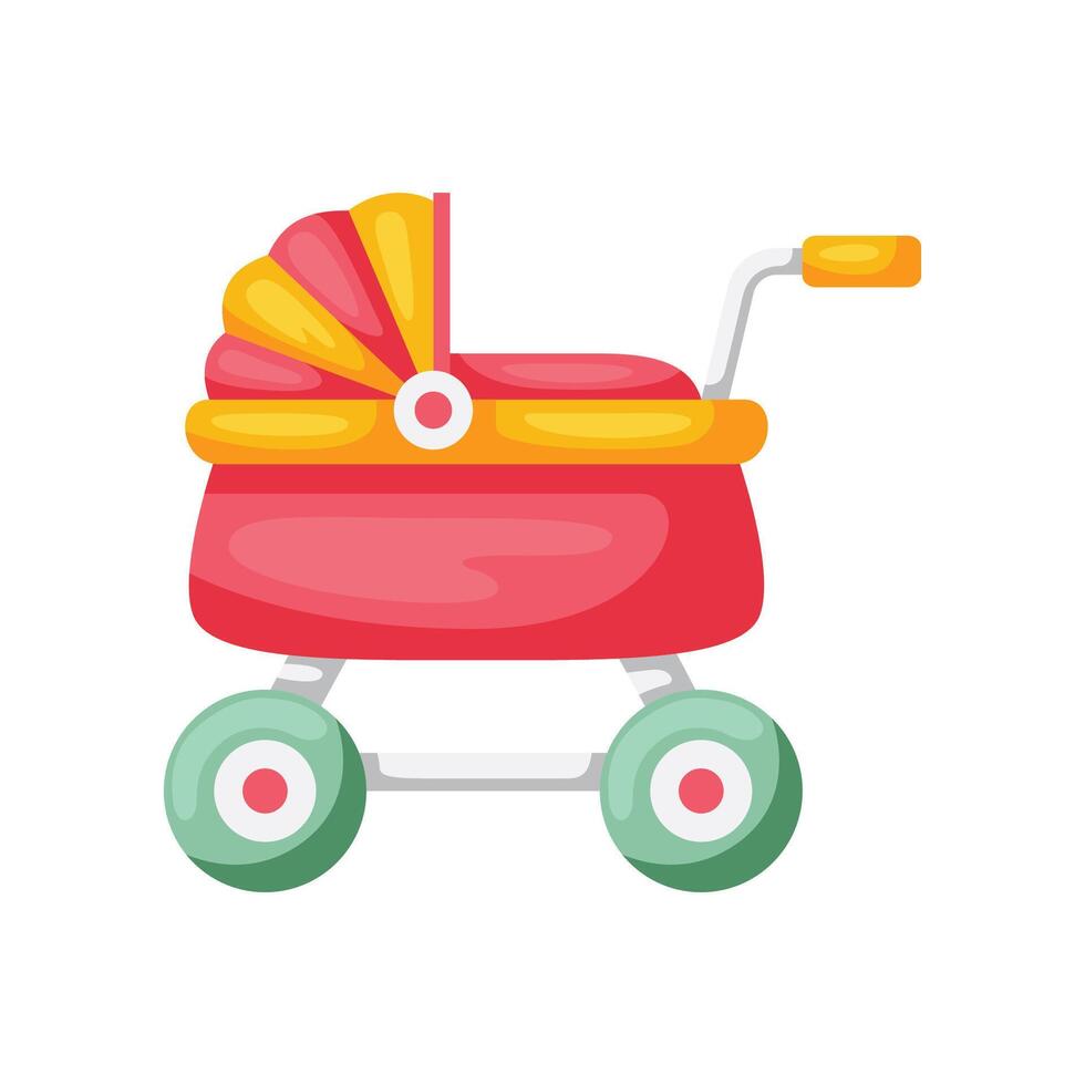baby wandelwagen icoon ontwerp. vector ontwerp