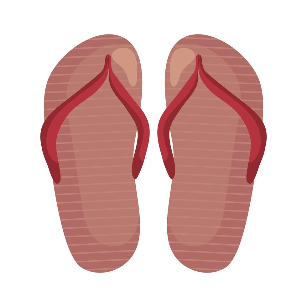 sandalen schoenen icoon vector