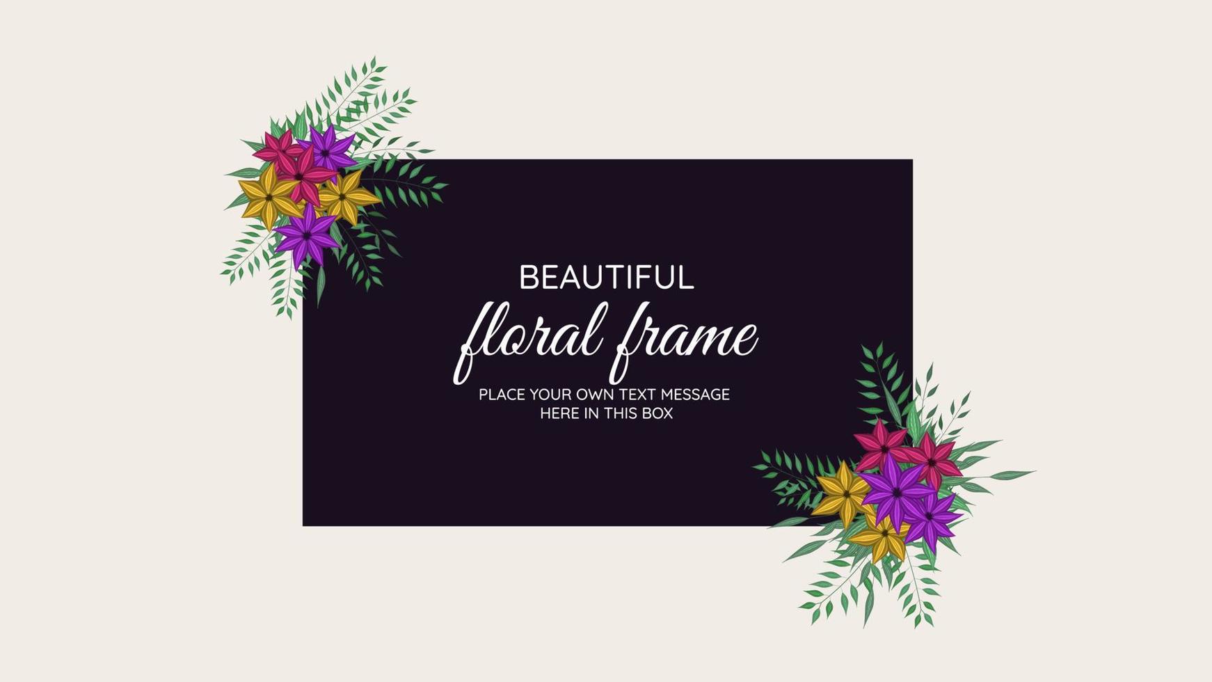 tekst bloem banner achtergrond bloemen flyer 8 maart, vrouwendag frame vector