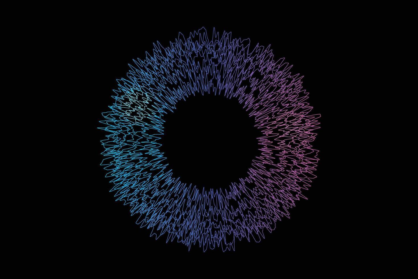 geluid Golf muziek- kleurrijk ronde abstract achtergrond vector