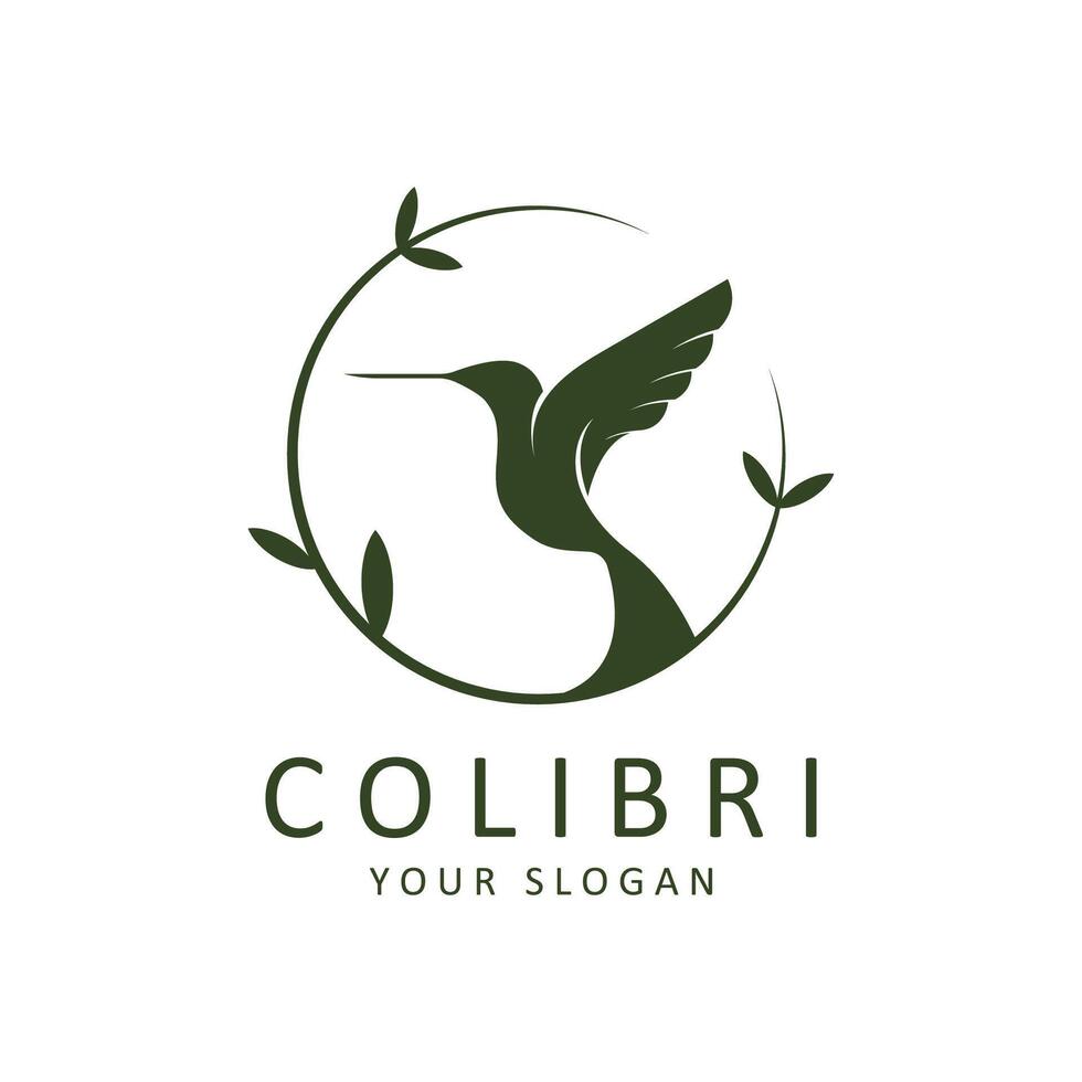 mooi gemakkelijk vogel colibri logo ontwerp vector. deze logo is Super goed voor bedrijven of ondernemingen verwant naar dieren, en natuur fotograaf vector