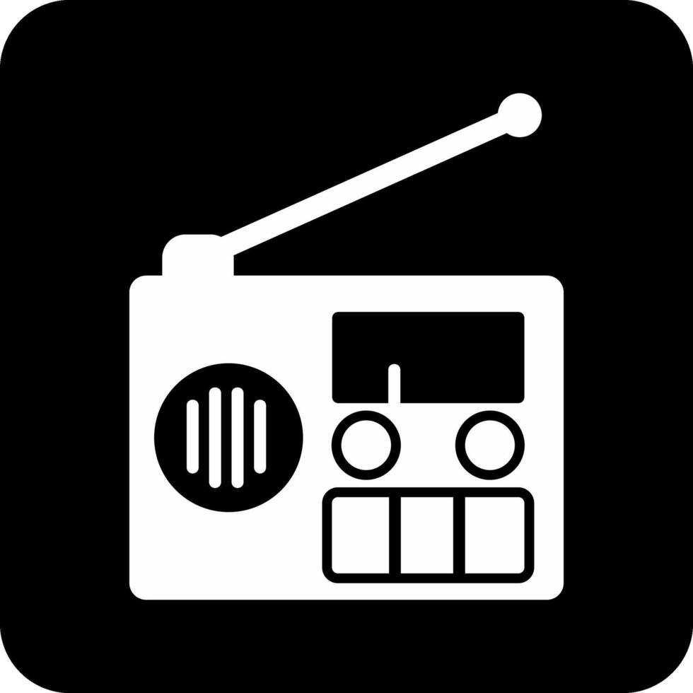 radio vecto icoon vector