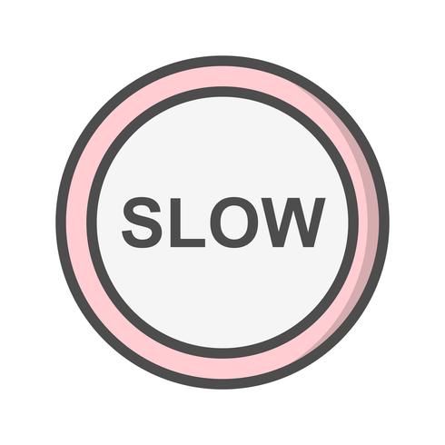 Vector Slow-pictogram