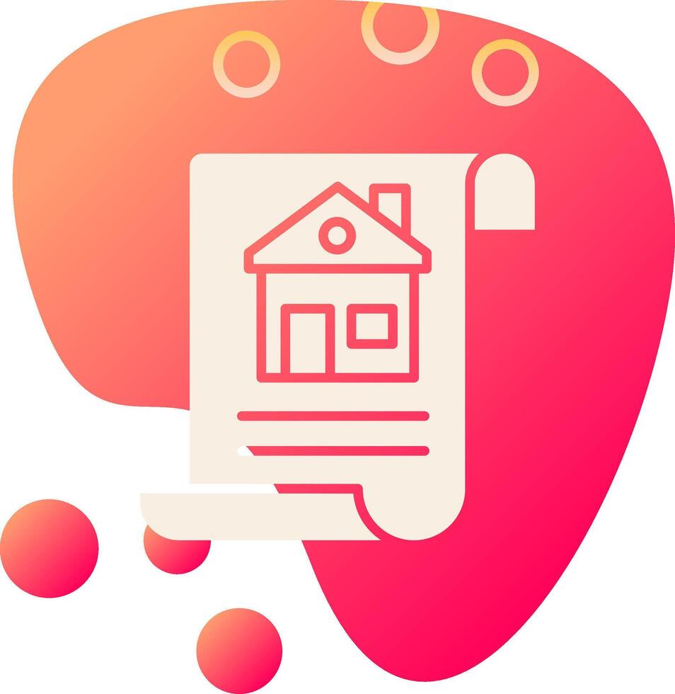 huis document vecto icoon vector