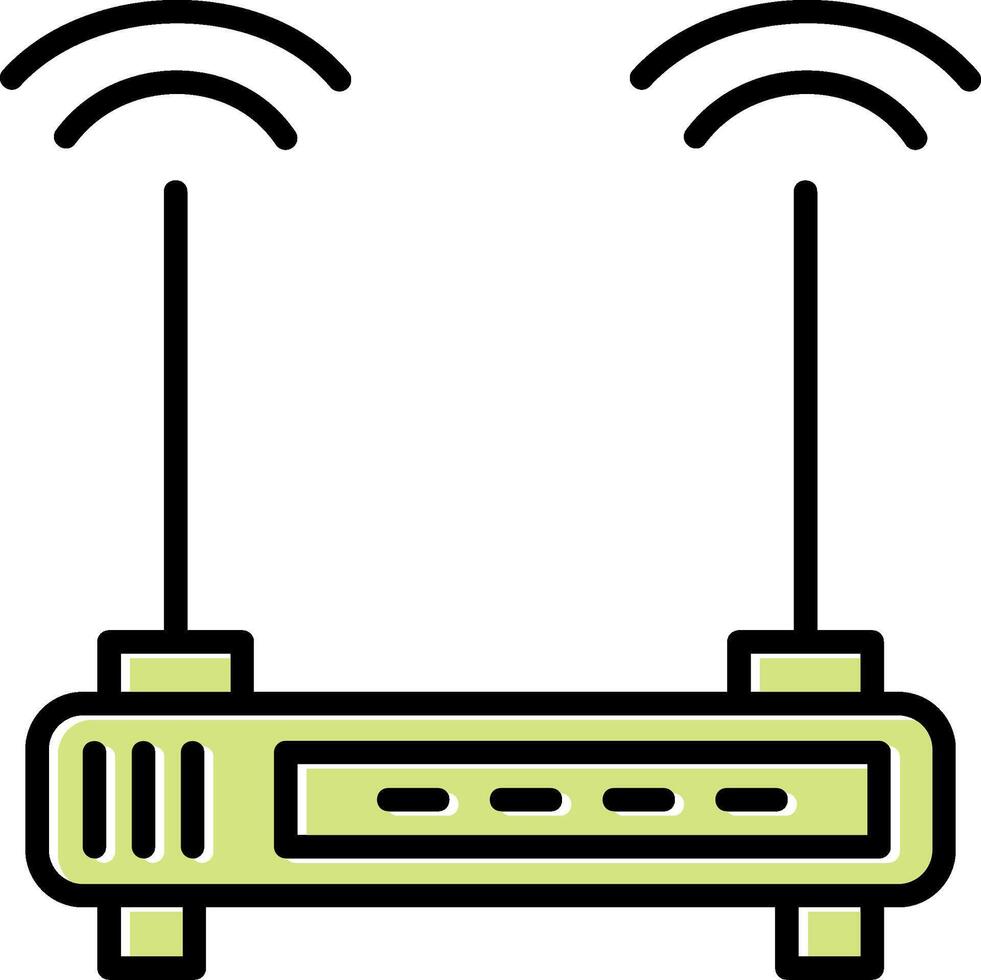 router vecto icoon vector