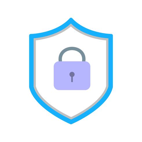 Online bescherming Vector Icon