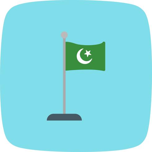 Islamitische vlag Vector Icon