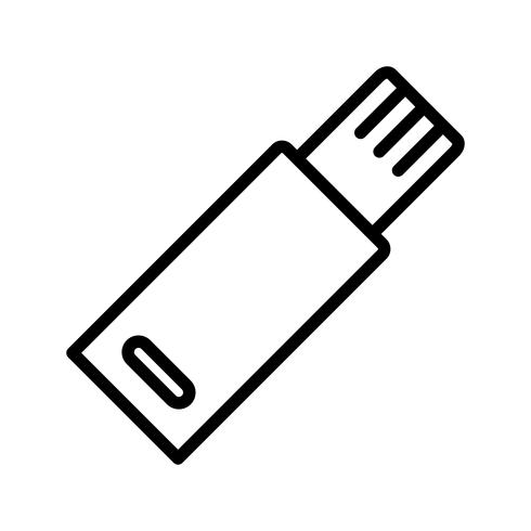 USB Vector Icon