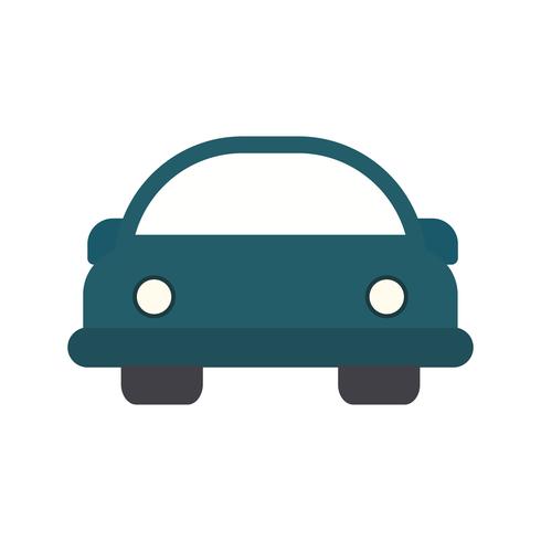 Cartoon auto Vector Icon