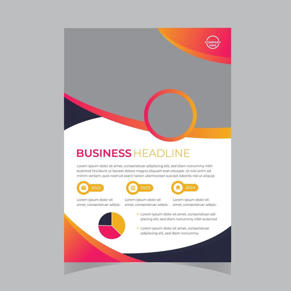 zakelijke bedrijf folder sjabloon ontwerp set, brochure ontwerp, Hoes modern lay-out, jaar- rapport, poster, folder in a4 met kleurrijk bedrijf voorstel, Promotie, reclame maken, publicatie, Hoes bladzijde vector