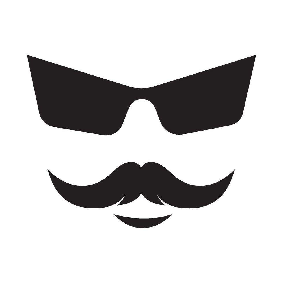 snor icoon logo vector ontwerp sjabloon