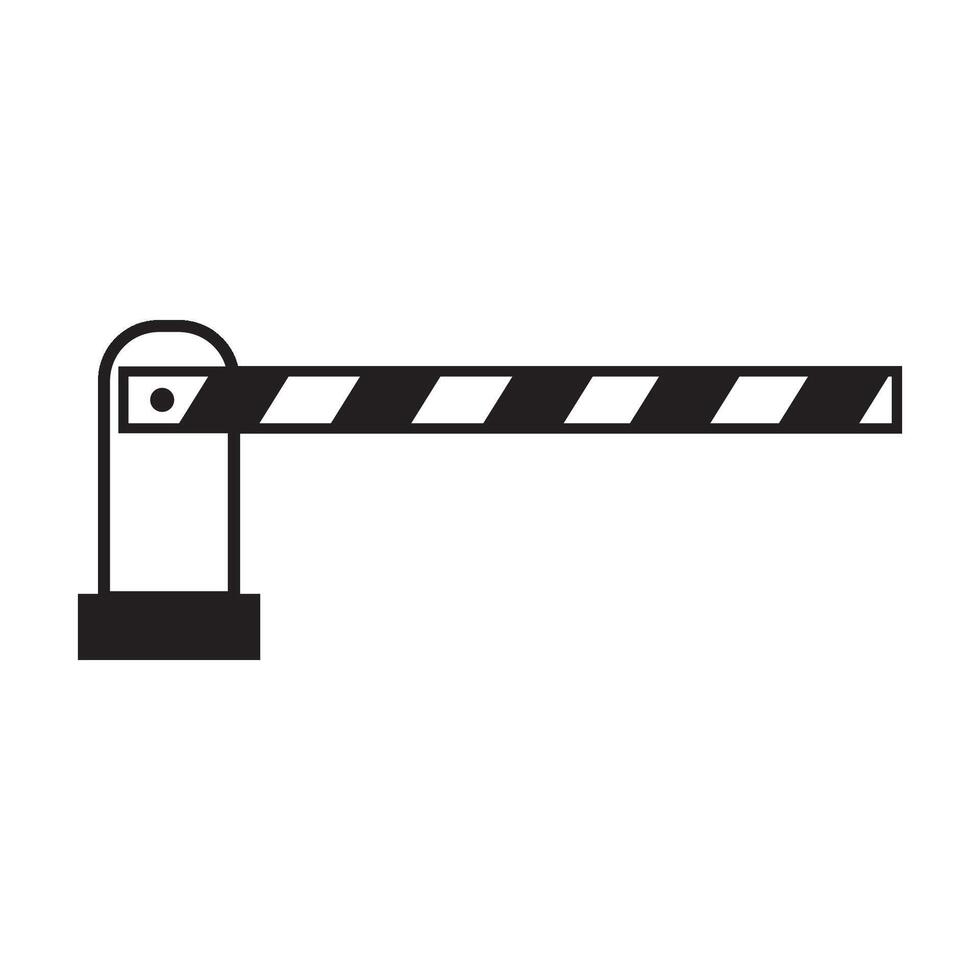 poort kruis icoon logo vector ontwerp sjabloon