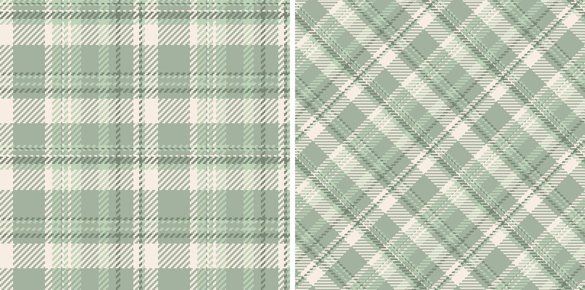 kleding stof achtergrond plaid van Schotse ruit textiel naadloos met een vector controleren patroon textuur. reeks in voedsel kleuren van breed rooster papier.