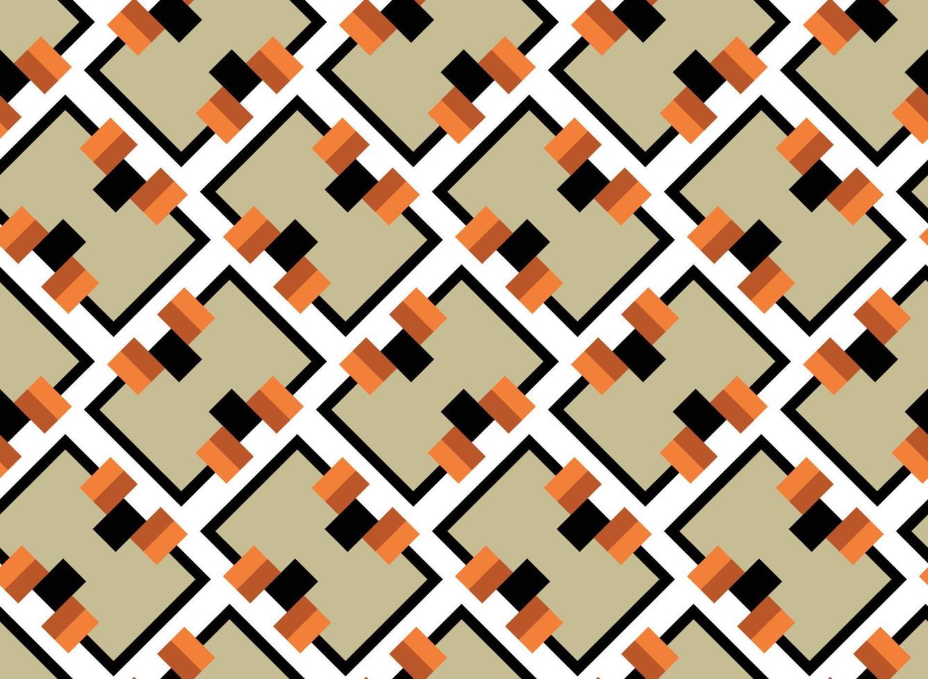 vector naadloos patroon, abstracte textuurachtergrond, herhalende tegels, vijf kleuren