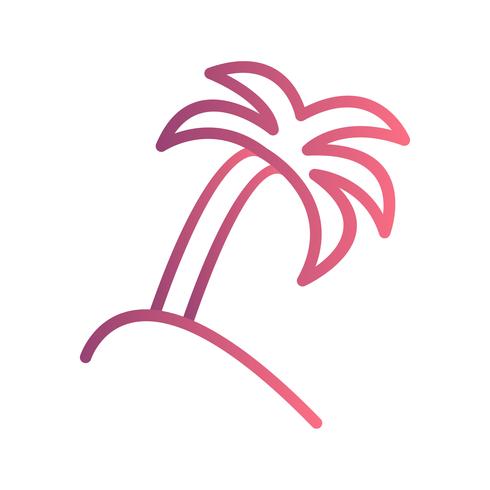 Palmboom Vector Icon