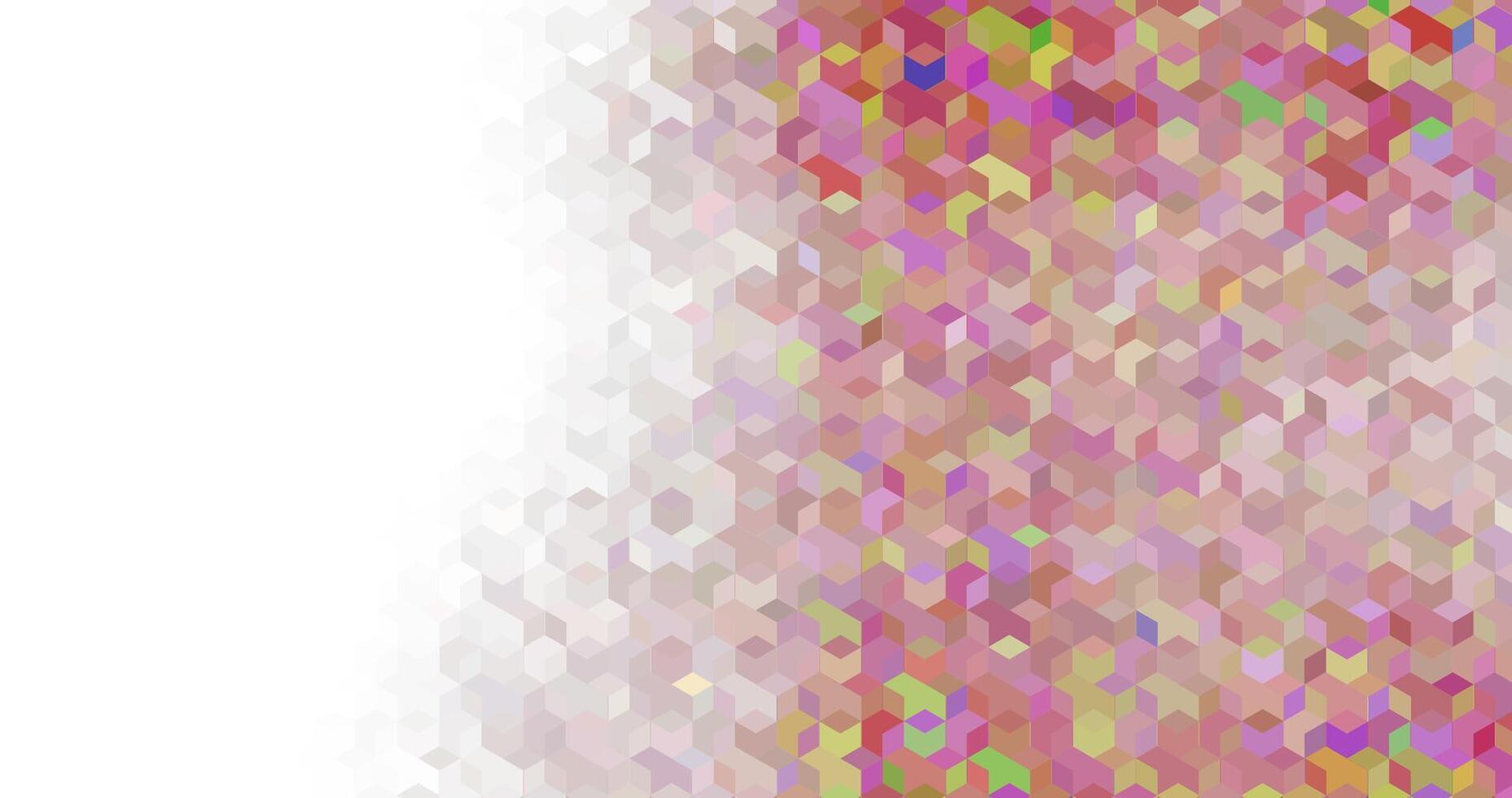 abstract elegant kleurrijk achtergrond met hex patroon vector