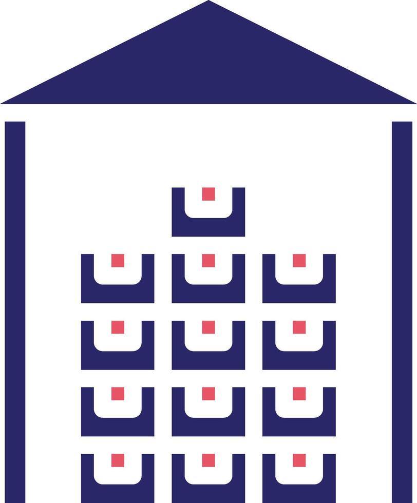 magazijn vector pictogram