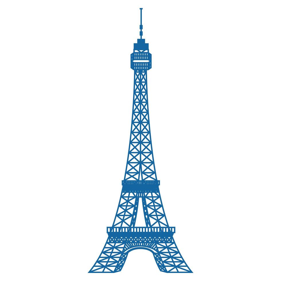 parijs eiffeltoren vector